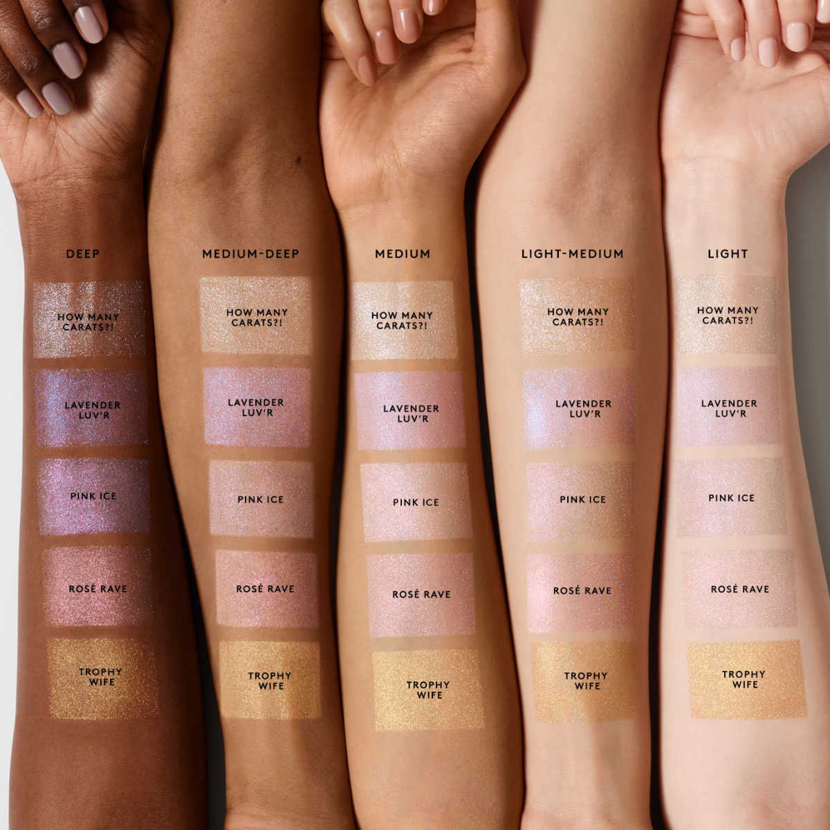 FENTY BEAUTY DIAMOND BOMB ALL-OVER DIAMOND VEIL HOW MANY CARATS?